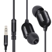 Neewer Universal Running Sport Headphones In Ear Noise Isolating Wired Earphones with 3 Pairs of Earbuds for Listening to Music, Online Chatting, Jogging Gym for iPhone Samsung iPod, Black (NW-40)