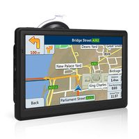 NETVIP GPS Navigation for car 7 Inch, 2019 Vehicle GPS Navigation with Bluetooth Hands Free Talking, 8GB+256MB Car GPS Navigation System Smooth Running, Lifetime Free Map Upgraded