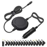 Outtag 90W Universal Laptop Car Charger Power Adapter 15V to 20V for HP Dell Toshiba IBM Lenovo Acer ASUS Compaq Samsung Sony Fujitsu and more Notebooks (Upgraded Version)