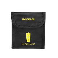 Tineer Li-Po Explosion-Proof Bag Safety Protection Battery Storage Bag for Parrot Anafi Drone (Medium)