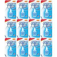 Eye Drops for Redness Relief Fresh | 36 Pieces | Pure Eyes | Pocket Travel Size (.24 Fl Oz)