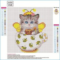 Meidexian888 DIY Diamond Painting, 5D Embroidery Paintings Rhinestone Pasted DIY Diamond Painting Cross Stitch 30x30cm