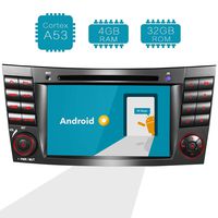 Amaseaudio Upgrade 7 Inch TFT LCD Android 8.0 4GB RAM Car GPS Navigation System Units for Mercedez-Benz E-Class W211/CLS-Class W219 in Dash 2 Din Stereo DVD Player