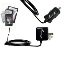 Gomadic Essential Kit for The Amazon Kindle All Models Including The Fire/HD/HDX/DX/Touch/Keyboard (WiFi and 3G) Includes a Car and Wall Charger