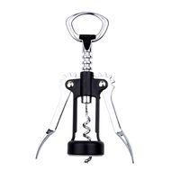 QLL Durable Corkscrew Wine Opener, Functions as a Bottle Cap Opener - Stainless Steel