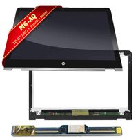 Replacement 15.6" FHD (1920x1080) LCD Screen LED Display + Touch Digitizer + Bezel Frame + PCB Control Board Assembly Fit HP Envy X360 M6-AQ003DX