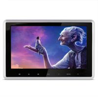 DDAUTO DD101HD Headrest DVD Player 10.1 Inch 1080P HD Digital TFT Screen Touch Keys Monitor Multimedia Choices Supports HDMI, USB SD Card with Complete Accessories