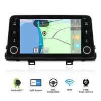 Android 8.1 Double Din Car Stereo for KIA Picanto Morning 2017 | Octa Core 2G+32G 8 Inch | Car GPS Navigation Multimedia Player Support Steering Wheel Control 3G/4G WiFi TPMS Mirror Link Free Camera