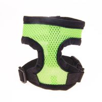 haoricu Pet Vest, Adjustable Comfort Soft Breathable Puppy Cat Harness Vest for Small Dogs Lead Leash Chest Belt (M, Green)