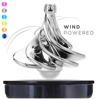 Spinning Top - The Original Tornado Tops, Wind Gyro Based Spinning Tops for Kids and Adults, A New take on Spin Top Toy and Adult Fidget Decompression Spinner Toys. Great Party Favors or Office Decor
