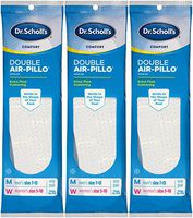 Dr. Scholl's Insoles Air-Pillo Cushioning - 3 Pairs (Men's Sizes 7-13 & Women's Sizes 5-10)