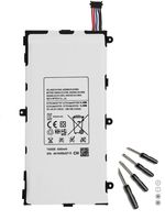 Damzon T4000E Replacement Battery 3.7v 4000mAh for Samsung Galaxy Tab 3 7.0" Inch SM-T210 T211 T210R T217 T217S LT02 AA1K912uS/7-B T2105 P3200 1588-7285 with Installation Tools WiFi 4G