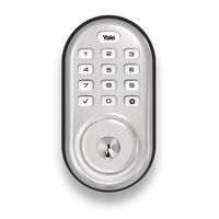 Yale Assure Lock with Z-Wave - Smart  Keypad Deadbolt - Works with Ring Alarm, Samsung SmartThings, Wink, ADT and More - Satin Nickel