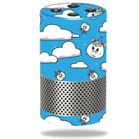 MightySkins Skin Compatible with Amazon Echo (2ND Gen) - Unicorn Clouds | Protective, Durable, and Unique Vinyl Decal Wrap Cover | Easy to Apply, Remove, and Change Styles | Made in The USA