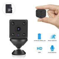 Mini Spy Camera, 3.0 Megapixel FHD 1080P WiFi Surveillance Camera Wireless Hidden Live Streaming, Upgraded Motion Activated/Night Vision IP Nanny Security Cam for Home/Outdoor,Included 32GB Storage