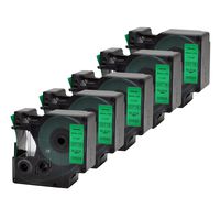 5PK D1 53719 Labeling Tape Compatible Dymo Label Maker Refill Cartridge 1 Inch X 23Feet(24mmx7m)