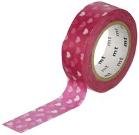 MT Washi Masking Tape, 1P Deco, Heart Spot, 15mm x 10m (MT01D331)