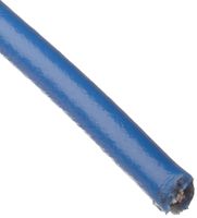 UL1007 Commercial Copper Wire, Bright, Blue, 18 AWG, 0.0403" Diameter, 100' Length (Pack of 1)