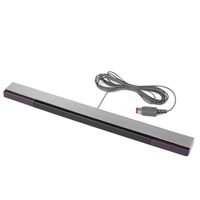 TNP Wired Infrared IR Sensor Bar with Stand, Motion Controller Tracker Replacement for Nintendo Wii / Wii U Consoles