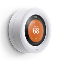 elago Lock for Nest Thermostat [White] - Compatible with Google Nest 1/2/ 3 Generation & Thermostat E, Home or Public Protection, Secure Lock, Must-Have Items for Airbnb Businesses