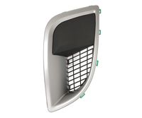 Landrol Driver Side Front Driving Bumper Black Fog Light Covers Exterior Replacement Trim Bezel w/Hole w/Out Fog Lamps Compatible fit for Buick 2009-2015 Regal GS with chrome strip