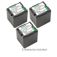 Kastar Battery (3-Pack) for Panasonic VW-VBG260 work with Panasonic AG-AC7, AG-AF100, AG-HMC40, AG-HMC80, AG-HMC150, HDC-HS250, HDC-HS300, HDC-HS700, HDC-SD600, HDC-SD700, HDC-SDT750, HDC-TM300, HDC-TM700, SDR-H80 Cameras