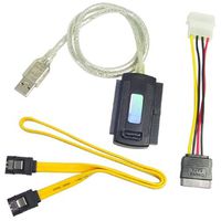 JoyliveStore USB 2.0 to IDE SATA 5.25 S-ATA/2.5/3.5 Adapter Cable 480Mb/s Speed