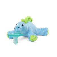 WubbaNub Brights Infant Pacifier - Baby Dino