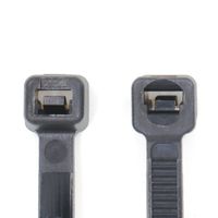 Baomain 16 Inch Self Locking Nylon Cable Zip Ties 4.7mm Width Tensile Strength 50LBS/22KGS Black 100-Pack