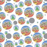 GRAPHICS & MORE The Wizard of Oz Ruby Slippers Logo Premium Gift Wrap Wrapping Paper Roll