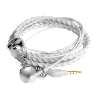 【Newest Earphone in 2019】 Bracelet Earphone,2019 Earphone Bass Headphones,Wristband Earphone, in-Ear Earbuds HiFi Stereo Headset with Waterproof IPX5, Fashion Hand Strap for Sport Necklace 182 (Grey)