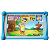Kids Tablet, B.B.PAW 7 inch 1G+8G WiFi Android Tablet with Additional 120+ English Preloaded Learning&Training Apps and Protective Case for Kids-Blue