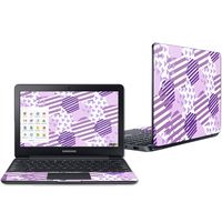 Mightyskins Skin Compatible with Samsung Chromebook 3 11.6" Wrap Cover Sticker Skins Purple Pentagon