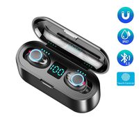 Wireless Earbuds 120H Play Time Upgraded Bluetooth 5.0 RGTOPONE 2000mAh Charging Case CVC8.0 Noise Cancelling Incredible HiFi Sound TWS Auto Pairing Touch Control IPX7 Waterproof Bult-in Mic Headset