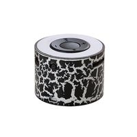 Pocciol Portable Stereo Bass Speakers Music Player Mini TF Speaker (Black)