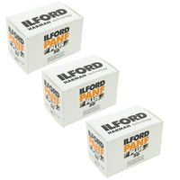 3 Rolls Ilford PANF 50 Film 36 Exp
