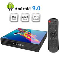 Android TV Box，A95X R3 Android 9.0 TV Box 4GB RAM/32GB ROM RK3318 Quad-Core Support 2.4Ghz/5.0Ghz WiFi 4K HDMI BT4.2 DLNA 3D Smart TV Box