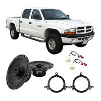 Compatible with Dodge Dakota 2002-2004 Front Door Factory Replacement Harmony HA-R65 Speakers New