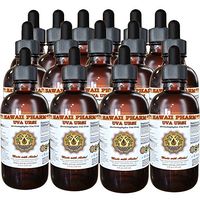 Uva Ursi Liquid Extract, Organic Uva Ursi (Arctostaphylos Uva-Ursi) Tincture, Herbal Supplement, Hawaii Pharm, Made in USA, 15x4 fl.oz