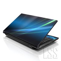 LSS 10 10.2 inch Laptop Skin Cover Compatible with HP Dell Lenovo Apple Asus Acer Compaq - Fits 7" 8" 8.9" 10" 10.2" (2 Wrist Pads Free) Abstract Blue Pattern