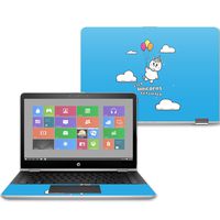 Mightyskins Skin Compatible With Hp Pavilion X360 14" (2017) - Unicorns Get Lifted | Protective, Durable, And Unique Vinyl Decal Wrap Cover | Easy To Apply, Remove, And Change Styles | Made In The Usa