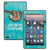 MightySkins Skin Compatible with Amazon Kindle Fire 7 (2017) - Slow Sloth | Protective, Durable, and Unique Vinyl Decal wrap Cover | Easy to Apply, Remove, and Change Styles | Made in The USA