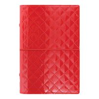 Filofax 2019 Personal Organizer, Domino Luxe Red, 6.75 x 3.75 inches (C027988-19)