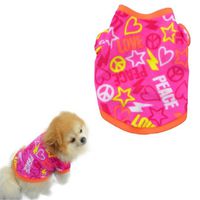 haoricu Puppy Clothes, Spring Winter Pet Coat Pet Dog Clothes Cat Puppy Pet Puppy Vest T Shirt Small Pet Clothes Dog Hoodie Custome Apparel Warm Sweatshirt (L, Pink)