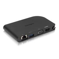 Kensington SD1500 USB-C Mobile Docking Station with HDMI/VGA, USB 3.0 & Gigabit Ethernet (K33969WW)