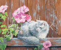 Hi-Look Microfiber Cleaning Cloth, bird design - In the Pink