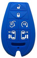 Rpkey Silicone Keyless Entry Remote Control Key Fob Cover Case protector For Chrysler Town & Country Dodge Grand Caravan Volkswagen Routan M3N5WY783X 2701A-C01C 68043594AA 68043594 AA