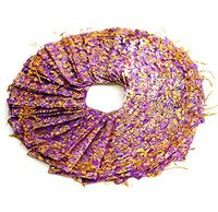 EDENKISS Drawstring Organza Jewelry Pouch Bags Rose Gold 5X7 (Purple)