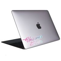 Unicorns Don't Do Homework Tablet & Laptop Sticker