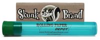 Skunk Natural Hemp 1 1/4 Rolling Papers (1 Pack) with Rolling Paper Depot Kewltube